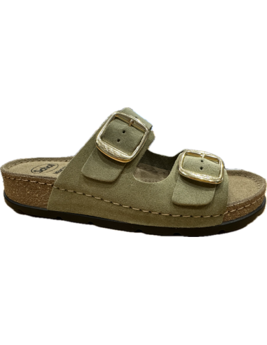 BORA 2 BOUCLES 31 SUEDE KAKI